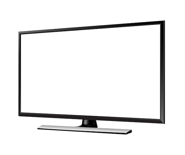 Monitor with blank screen