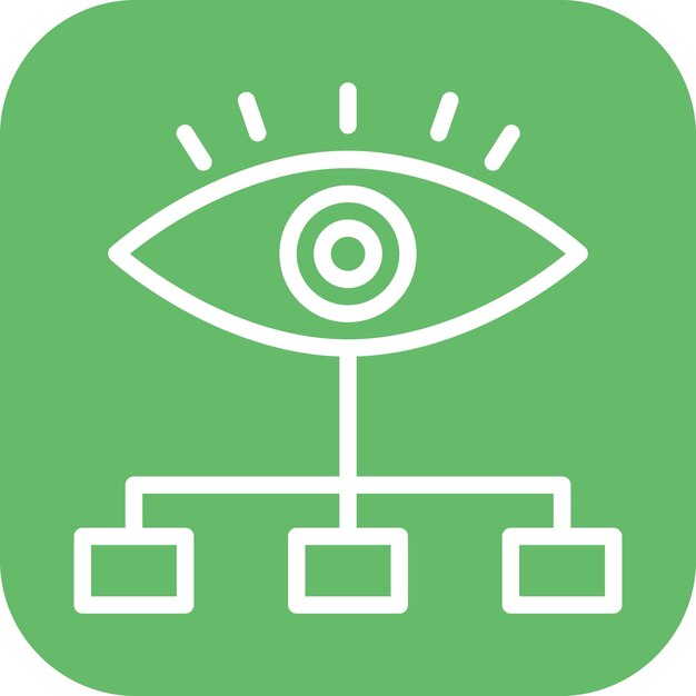 Monitoring icoon vector afbeelding Kan worden gebruikt voor het netwerk