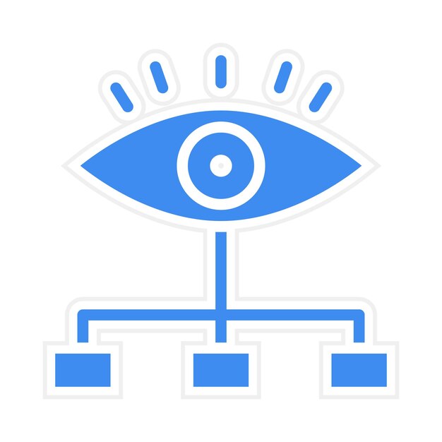 Monitoring icoon vector afbeelding Kan worden gebruikt voor het netwerk