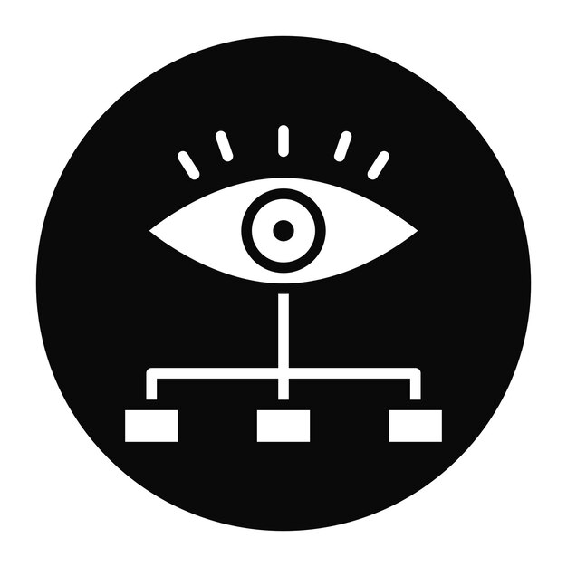 Monitoring icoon vector afbeelding Kan worden gebruikt voor het netwerk