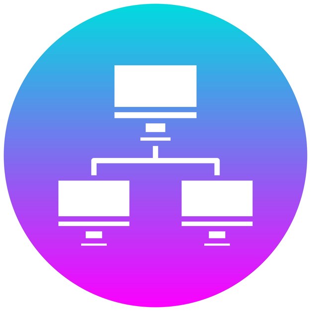 Monitoring vector icoon Kan worden gebruikt voor Networking iconset
