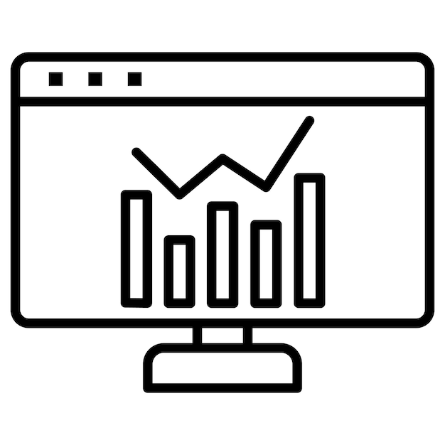 Monitoring Vector Illustratie