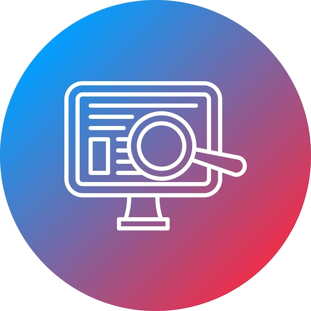monitors icon vector image can be used for productivity