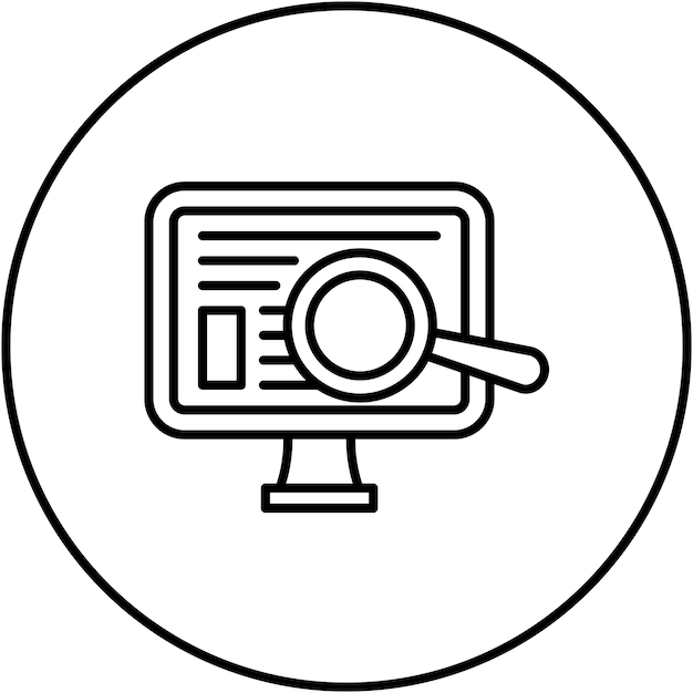 Икона монитора векторное изображение может быть использовано для производительности