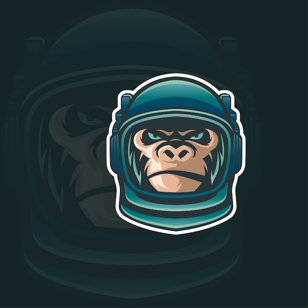 Monkey Astronout Logo