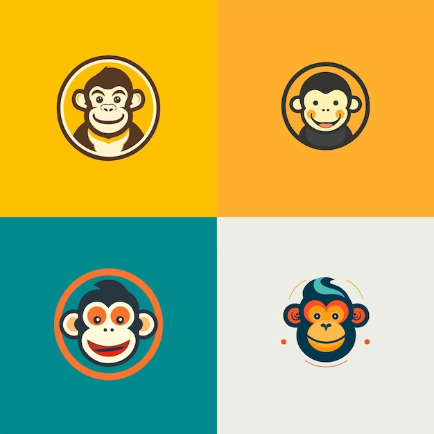 monkey face icon