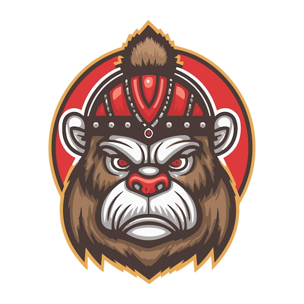 Monkey god mascot