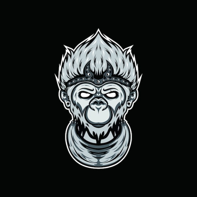 Vector monkey king