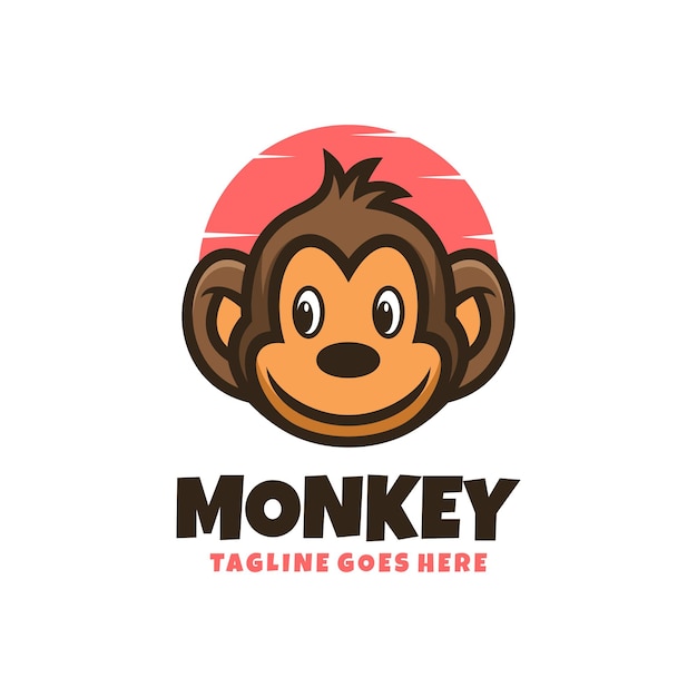 Monkey logo mascot