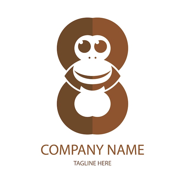 Логотип обезьяны