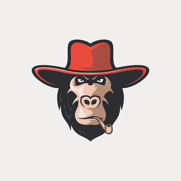 Vector monkey logo