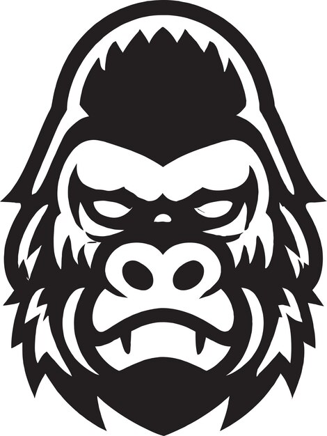 Вектор monkey magic дикий и игривый дизайн логотипа