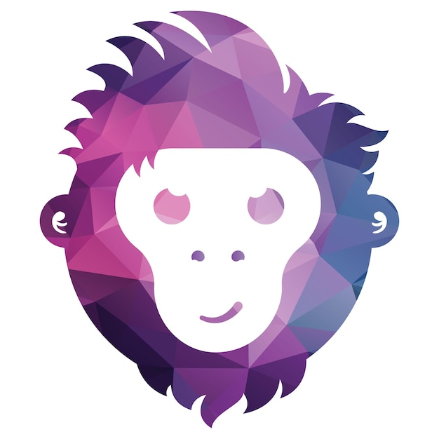 Monkey vector logo design