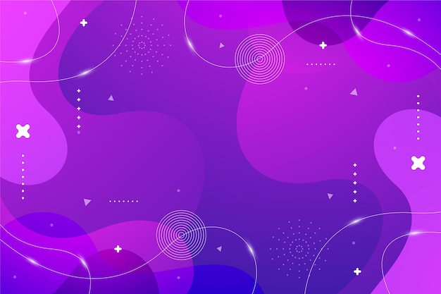 Vector monochromatic background with wavy abstract shapes