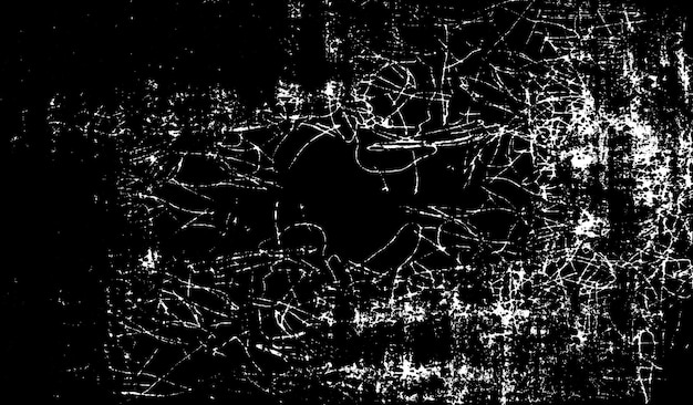 Vector monochrome disstressed grunge texture.