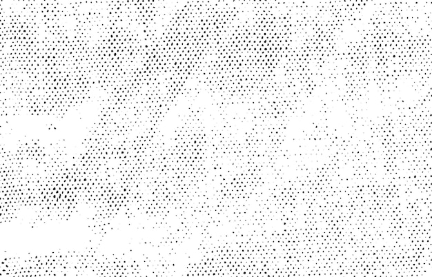 Vector monochrome distressed grunge texture.