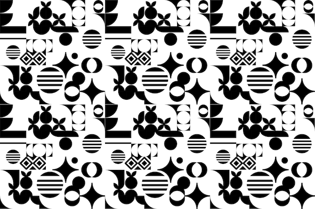 Monochrome Fabric Seamless Background