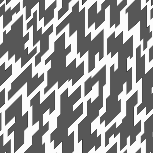 Monochrome geometric seamless pattern