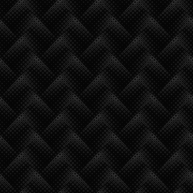 Monochrome geometrical seamless diagonal square pattern background