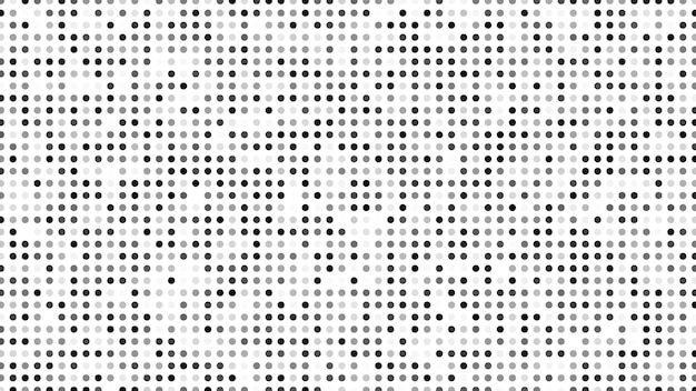 Monochrome halftone achtergrond met stippen