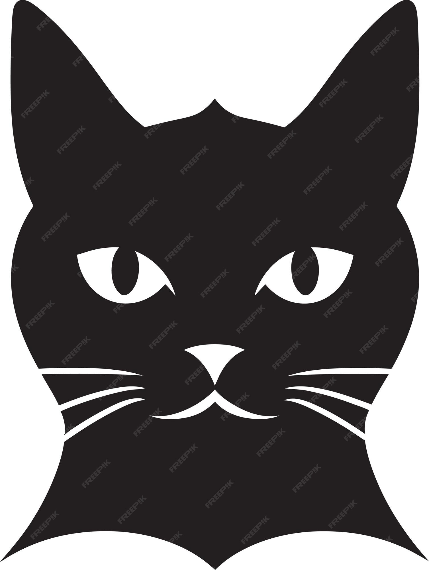 Cat Icon icon minimal isolated white minimalistic kitty Stock Vector by  ©moleks 111406994