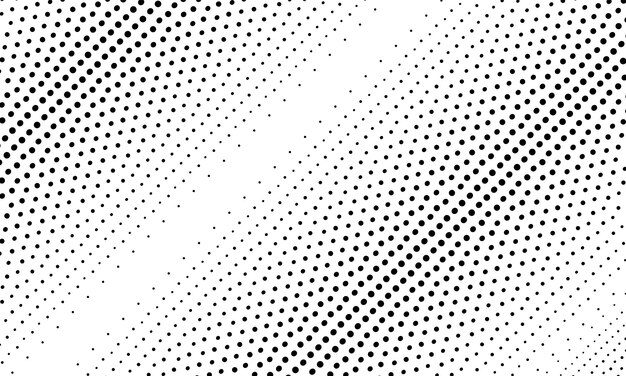 Vector monochrome polka dot pattern background vector design