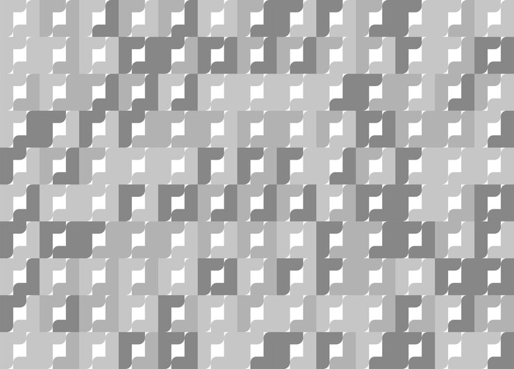 Vector monochrome seamless pattern background