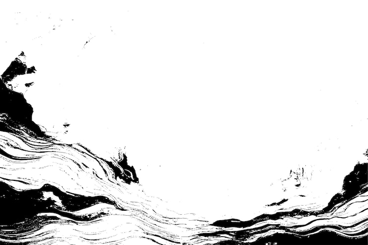 Vector monochrome texture with abstract background featuring black and white tones