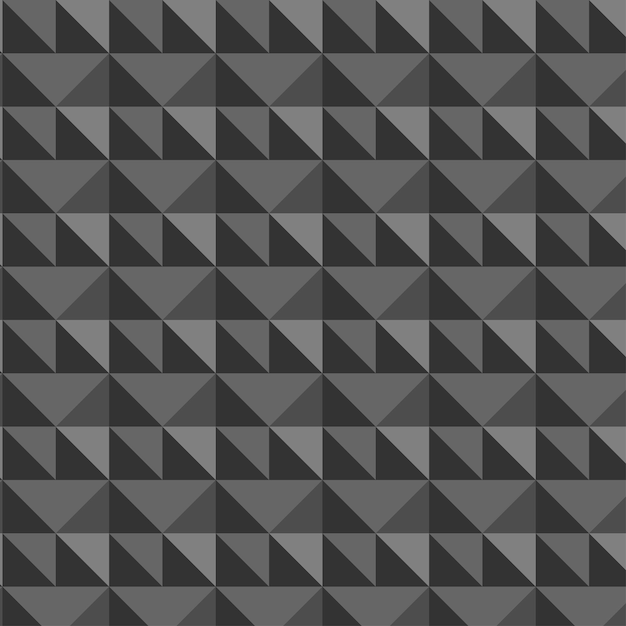 Monochroom geometrisch patroon naadloos, achtergrond