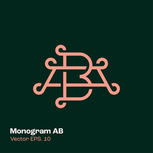 Monogram AB-logo