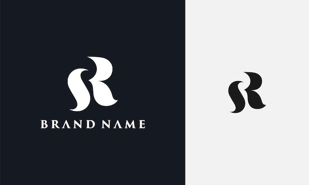 monogram brief SR logo