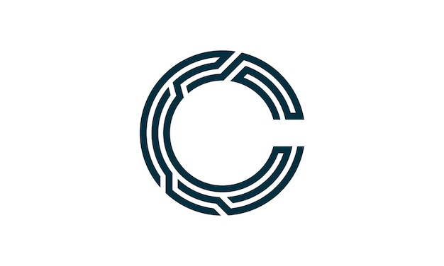 monogram C digitaal logo