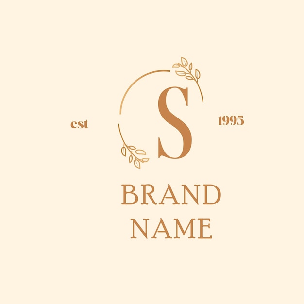 Vector monogram elegant logo's