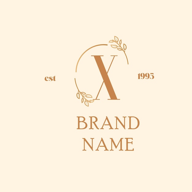 Monogram elegant logo's