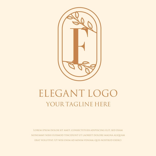 MONOGRAM ELEGANT logos