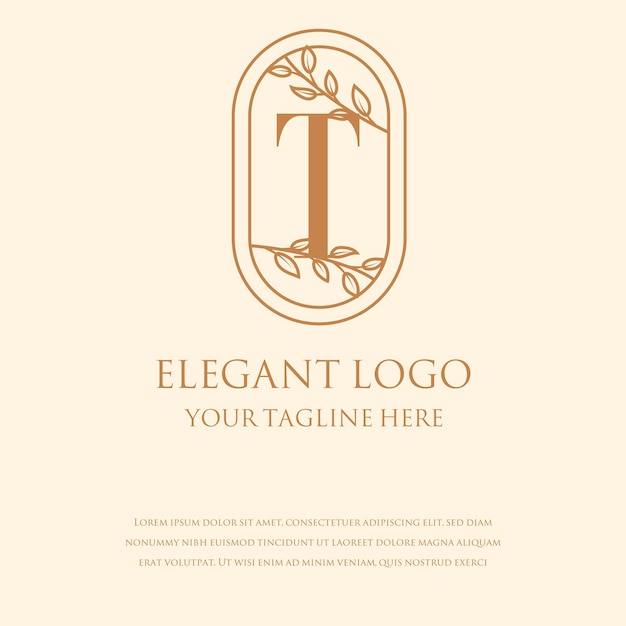 MONOGRAM ELEGANT logos