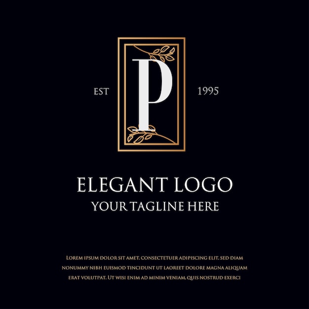 MONOGRAM ELEGANT logos