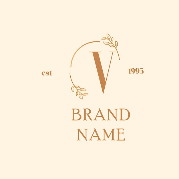 Vector monogram elegant logos