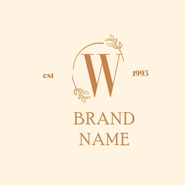 Vector monogram elegant logos