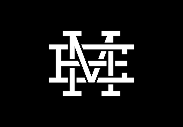 monogram em or me letter logo design for your brand identity
