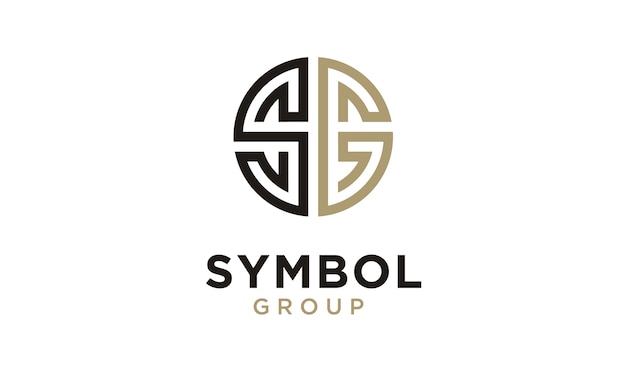 Vector monogram / initial sg logo design inspiration