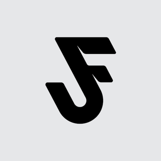 Monogram J en F-logo