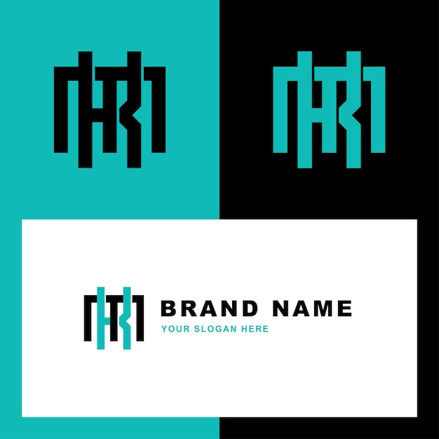 Vector monogram letter km or mk with interlock style good for brand clothing apparel streetwear