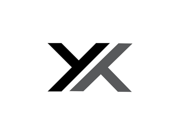 Vector monogram letter yt of ty logo ontwerp