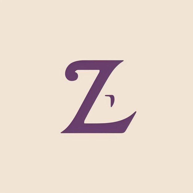 A monogram letter Z vector logo