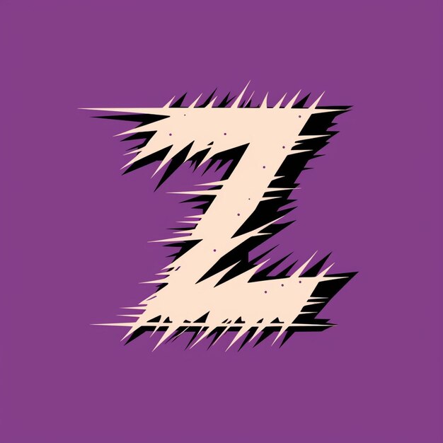 A monogram letter Z vector logo