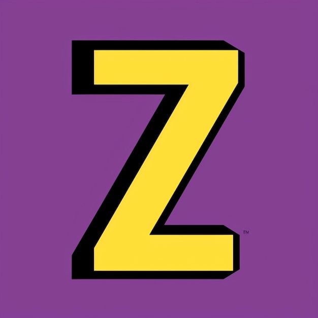 A monogram letter Z vector logo