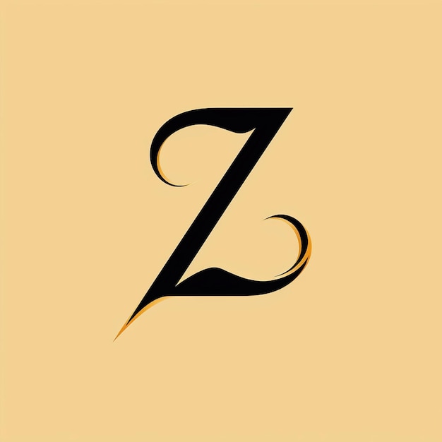 A monogram letter Z vector logo