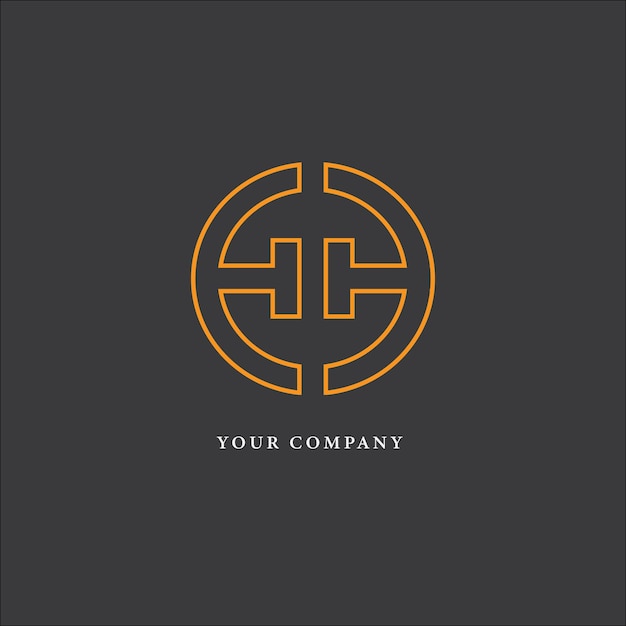 Monogram logo for company identity