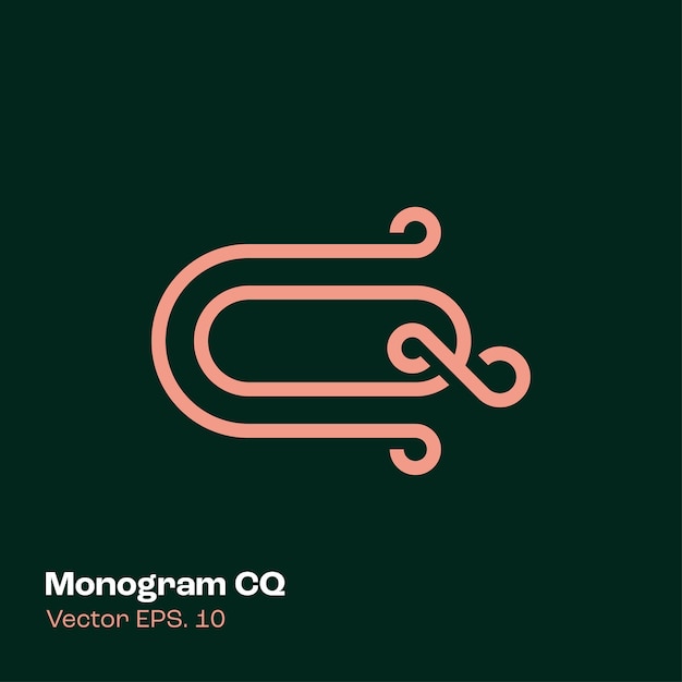Monogram Logo CQ Versie 2